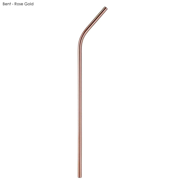 Stainless Steel Straw 6mm x 215mm [19-STW004]
