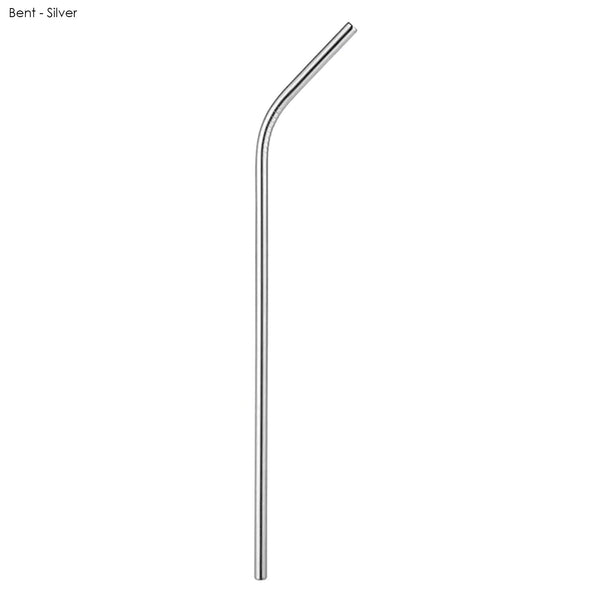 Stainless Steel Straw 6mm x 266mm [19-STW005]