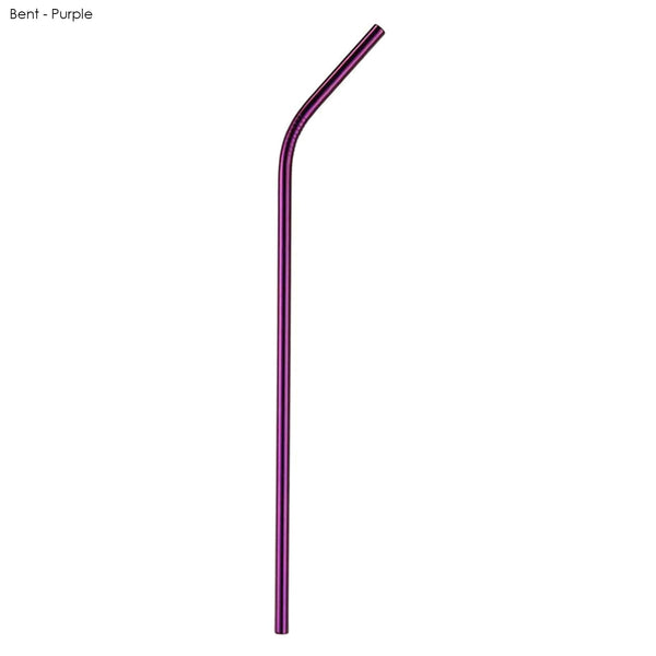 Stainless Steel Straw 6mm x 266mm [19-STW005]