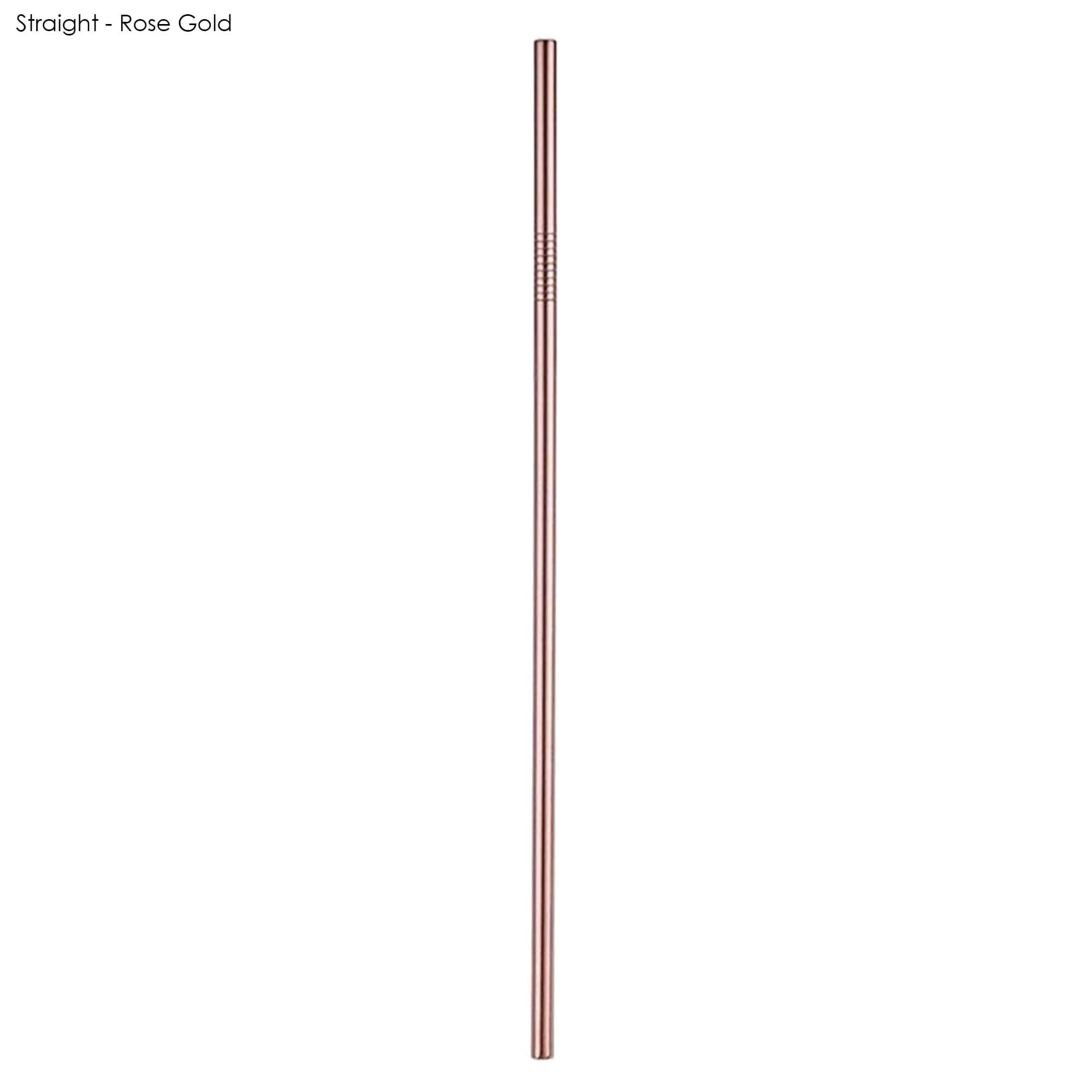 Stainless Steel Straw 6mm x 215mm [19-STW004]