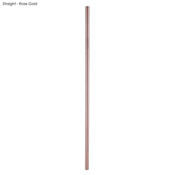 Stainless Steel Straw 6mm x 266mm [19-STW005]