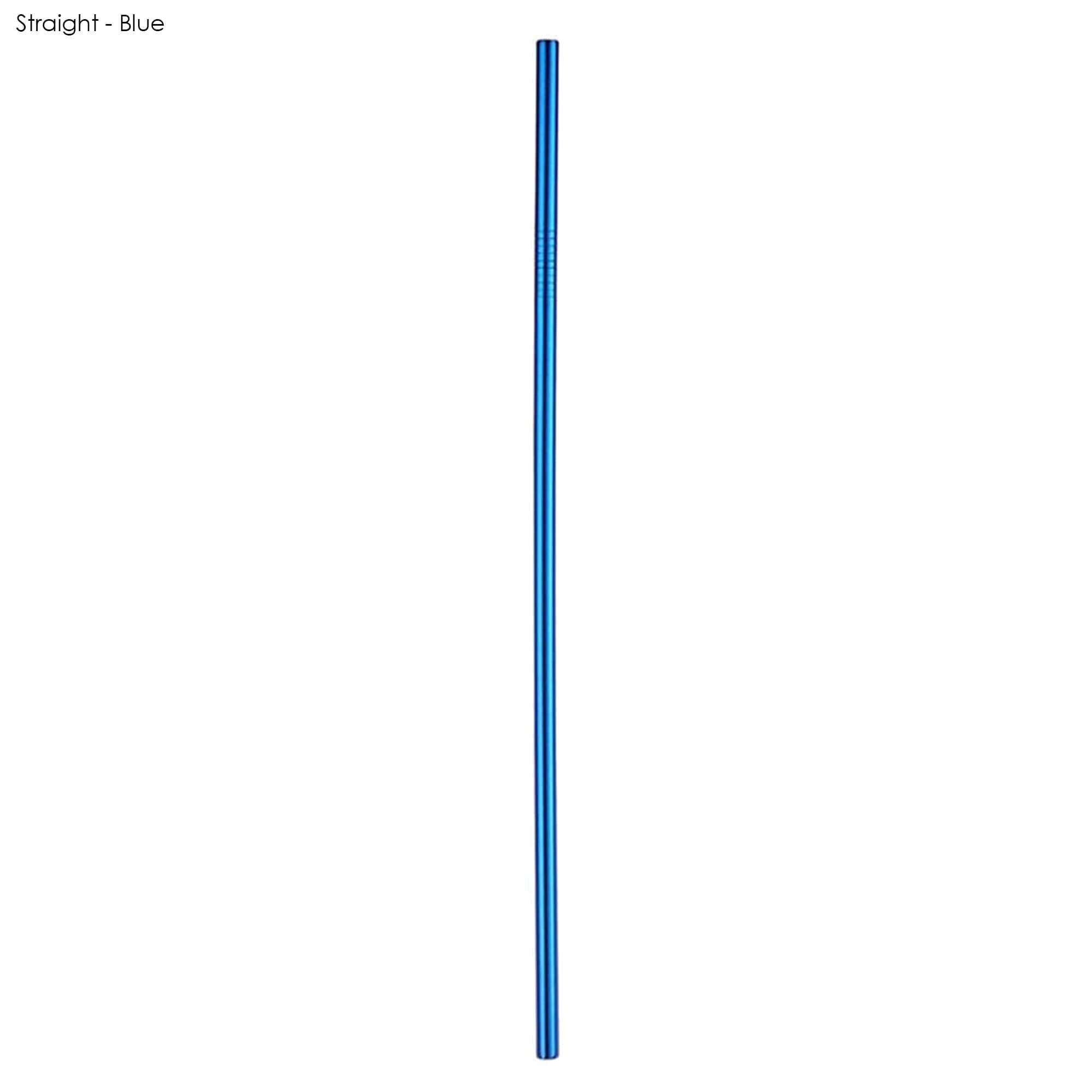 Stainless Steel Straw 6mm x 215mm [19-STW004]