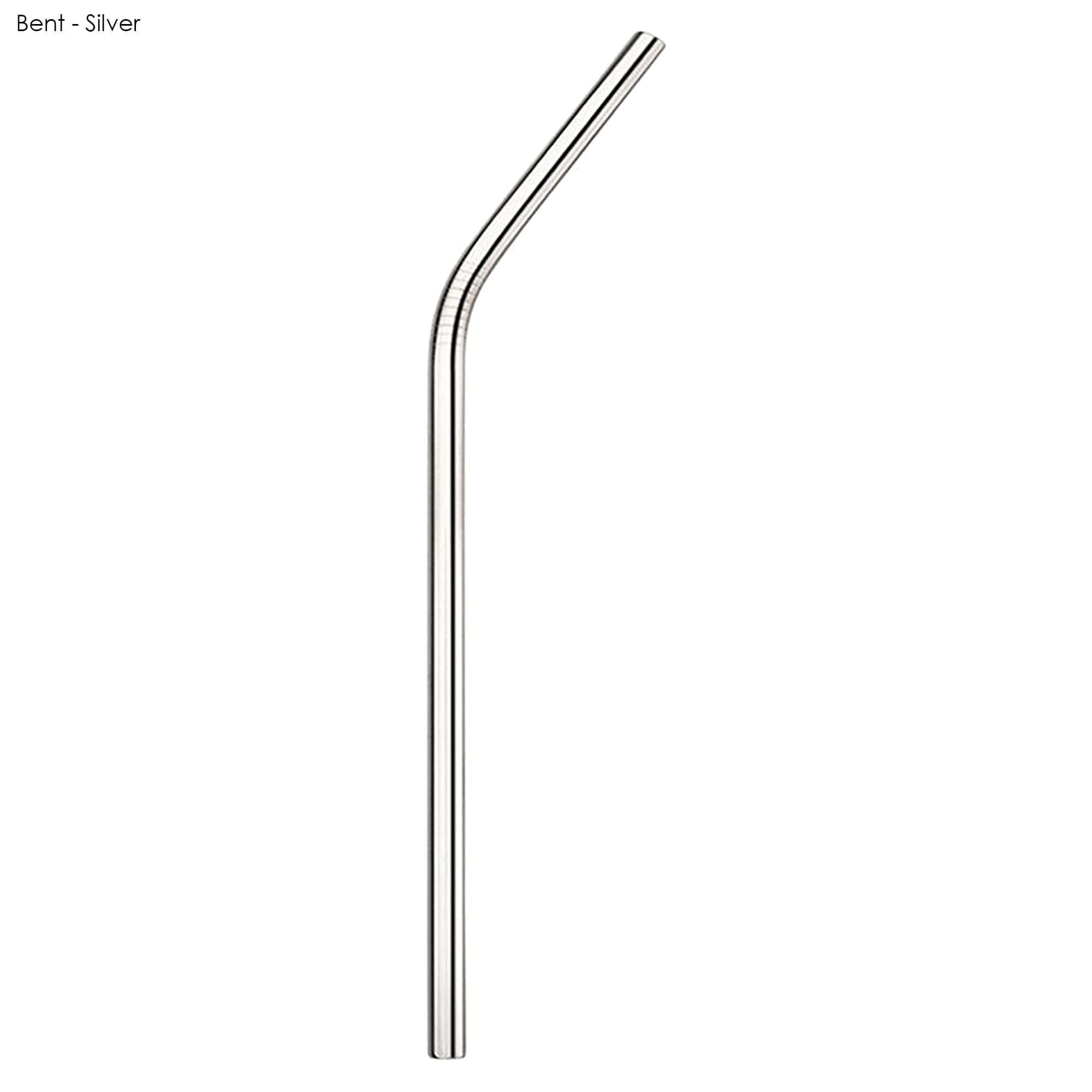 Stainless Steel Straw 8mm x 215mm [19-STW006]