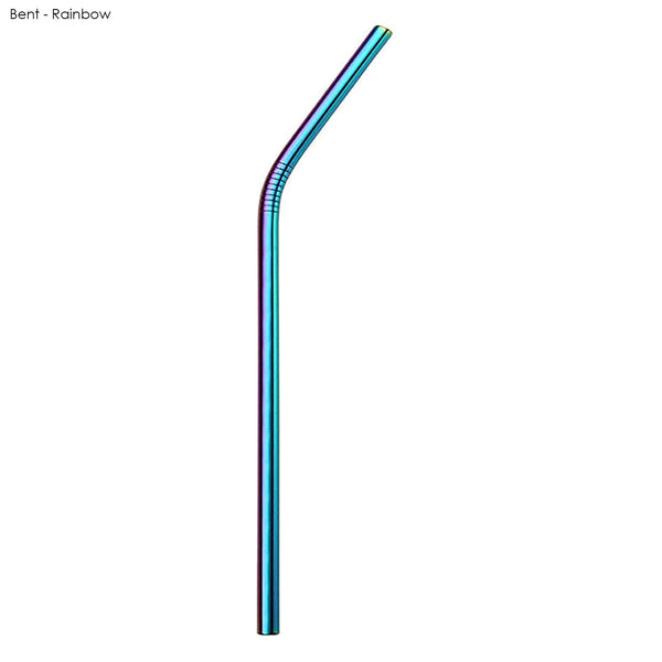 Stainless Steel Straw 8mm x 215mm [19-STW006]