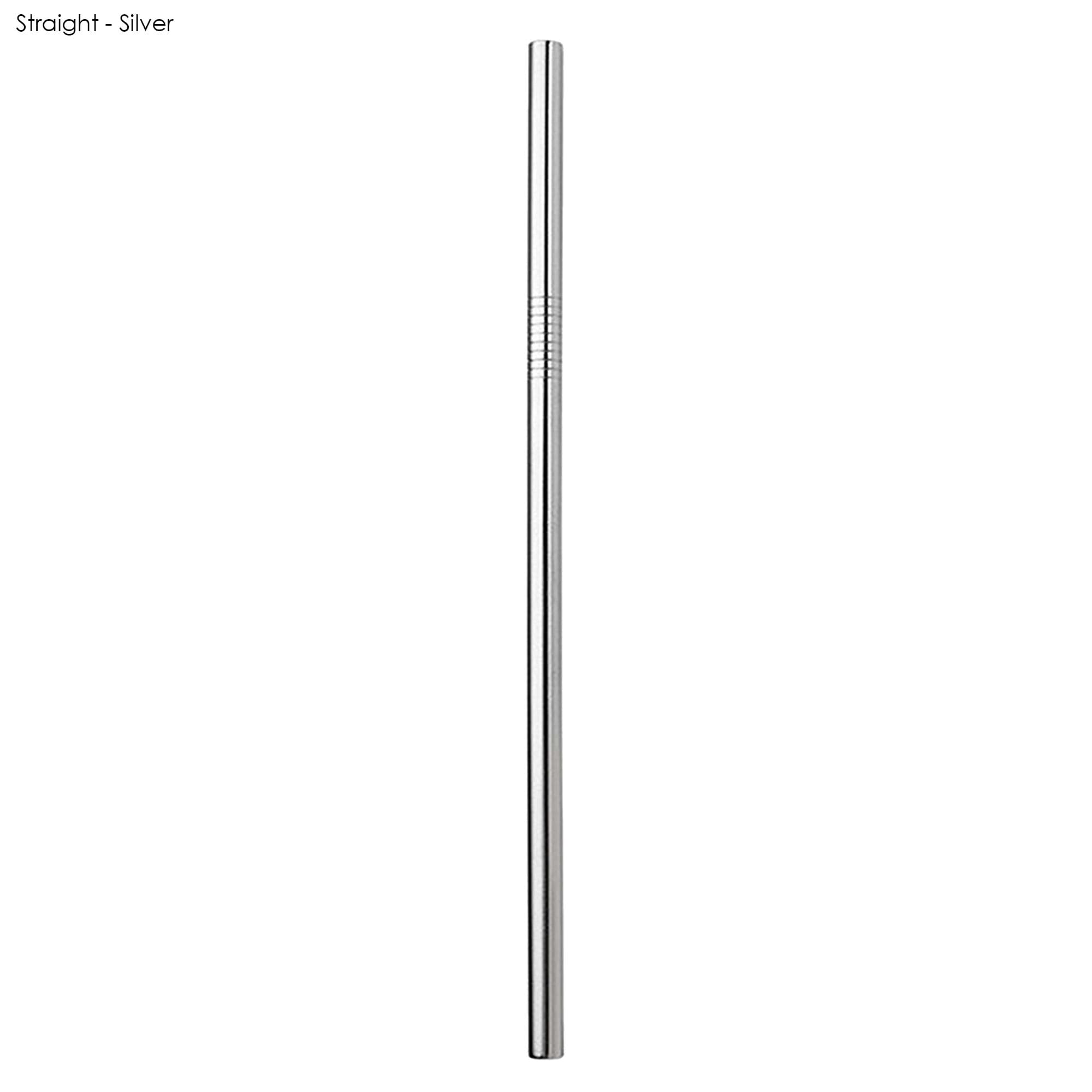 Stainless Steel Straw 8mm x 215mm [19-STW006]