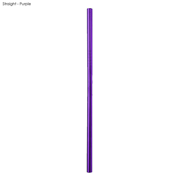 Stainless Steel Straw 8mm x 215mm [19-STW006]