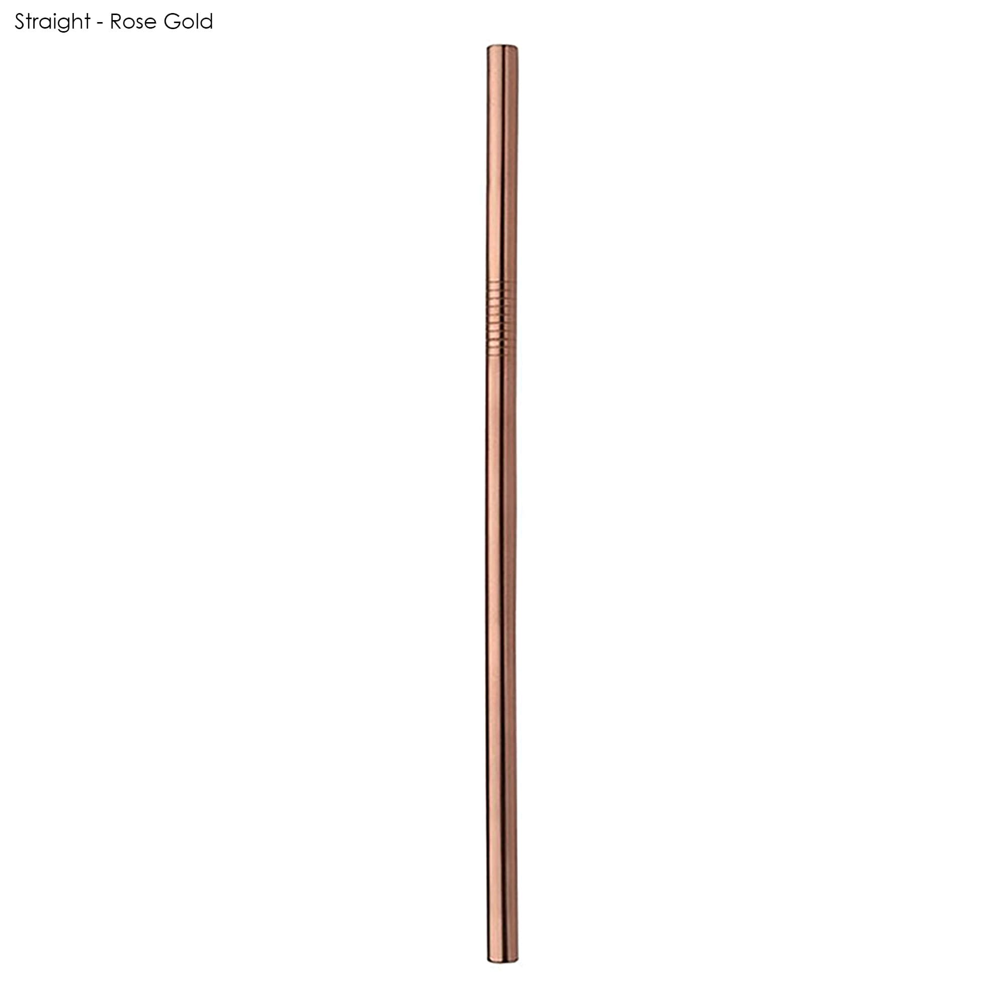 Stainless Steel Straw 8mm x 215mm [19-STW006]