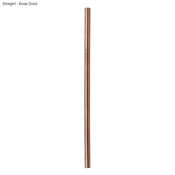 Stainless Steel Straw 8mm x 215mm [19-STW006]