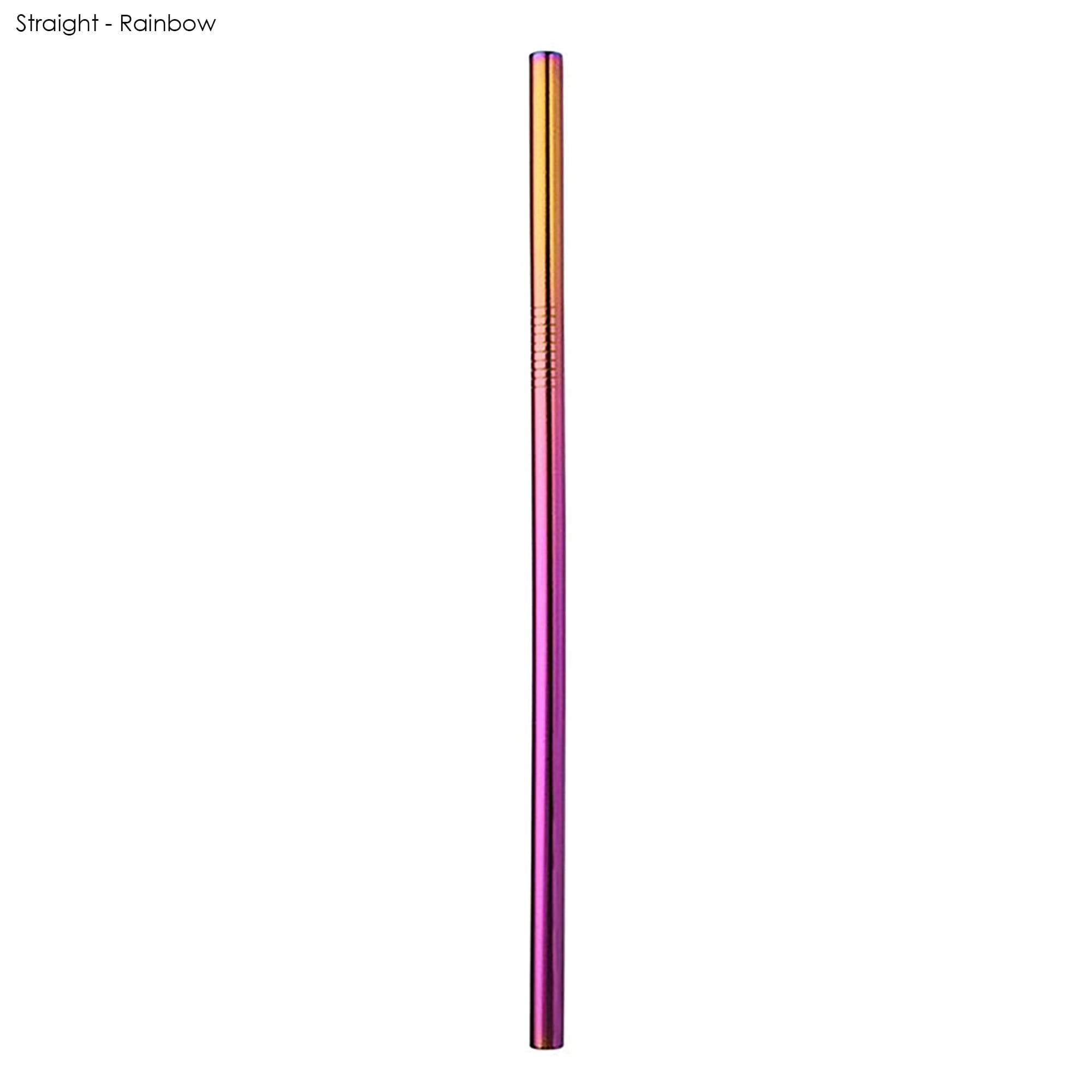 Stainless Steel Straw 8mm x 215mm [19-STW006]