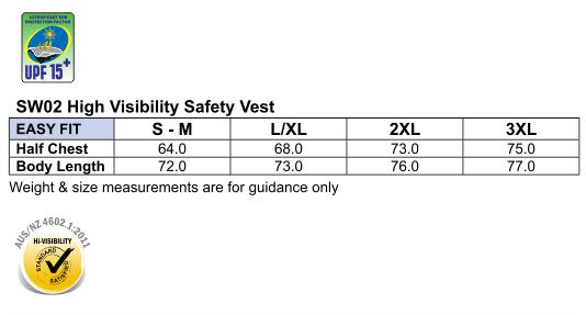 Hi Vis Safety Vest [53-SW02]