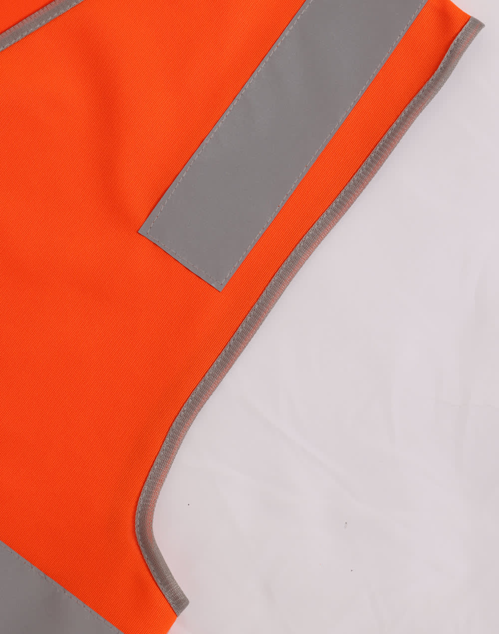 Hi Vis Safety Zip Vest With ID  Utility Pockets [53-SW04]