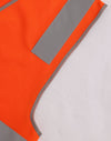 Hi Vis Safety Zip Vest With ID  Utility Pockets [53-SW04]