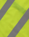 Hi Vis Safety Zip Vest With ID  Utility Pockets [53-SW04]