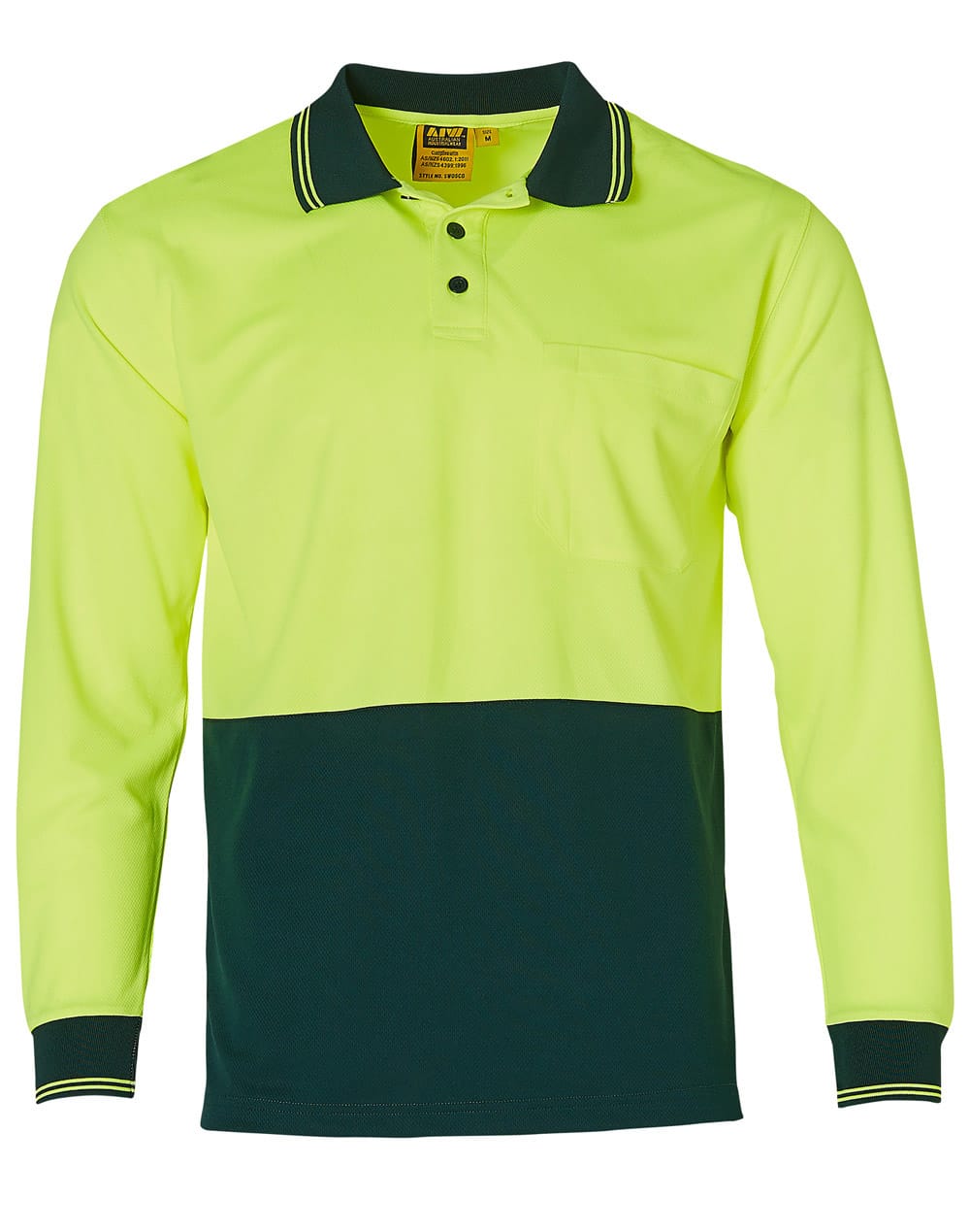 AIW High Visibility Long Sleeve Polo [53-SW05TD]