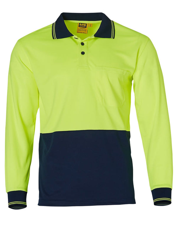 AIW High Visibility Long Sleeve Polo [53-SW05TD]