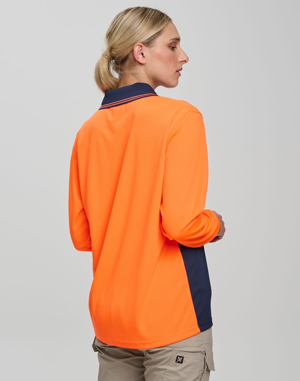 AIW High Visibility Long Sleeve Polo [53-SW05TD]