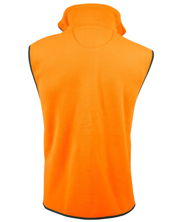 HiVis two tone polar fleecy vest [53-SW08]