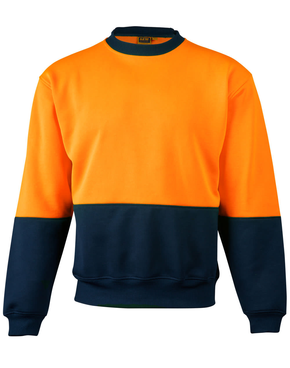 Hi Vis 2 Tone Crew Neck [53-SW09]