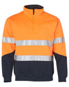 Hi Vis Long Sleeve Fleece Sweat [53-SW14]