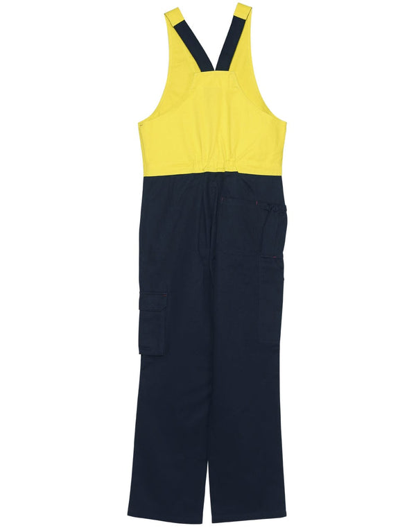 HiHis Two Tone Mens Cotton Drill Action Back OverallRegular [53-SW201]