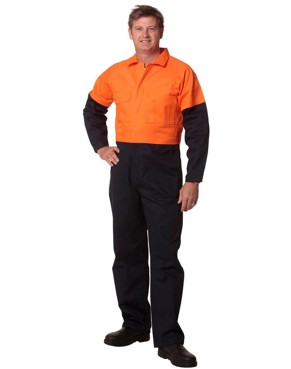 Mens Two Tone Coverall Stout Size [53-SW205]