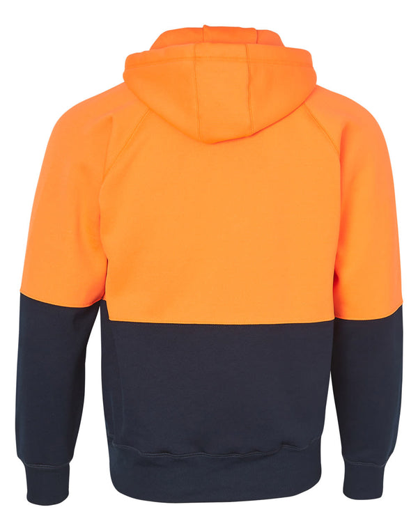 Hi Vis Two Tone Fleece Hoodie [53-SW24]