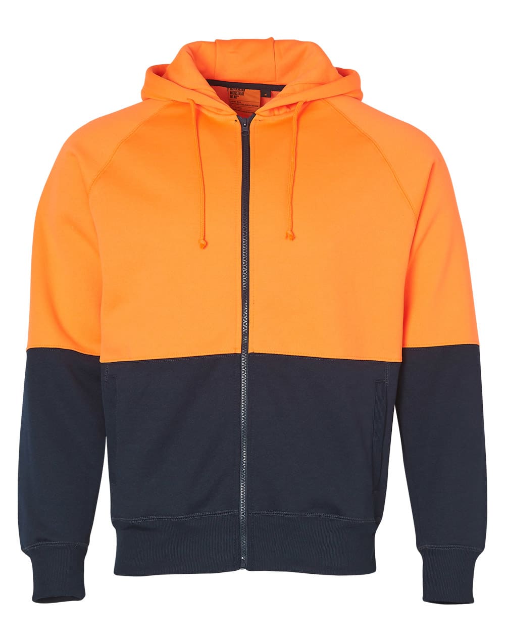 Hi Vis Two Tone Fleece Hoodie [53-SW24]