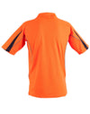 Mens Fashion HiVis S/S Polo [53-SW25A]