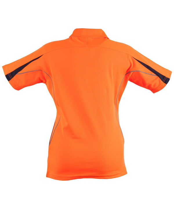 Ladies Fashion HiVis S/S Polo [53-SW26A]