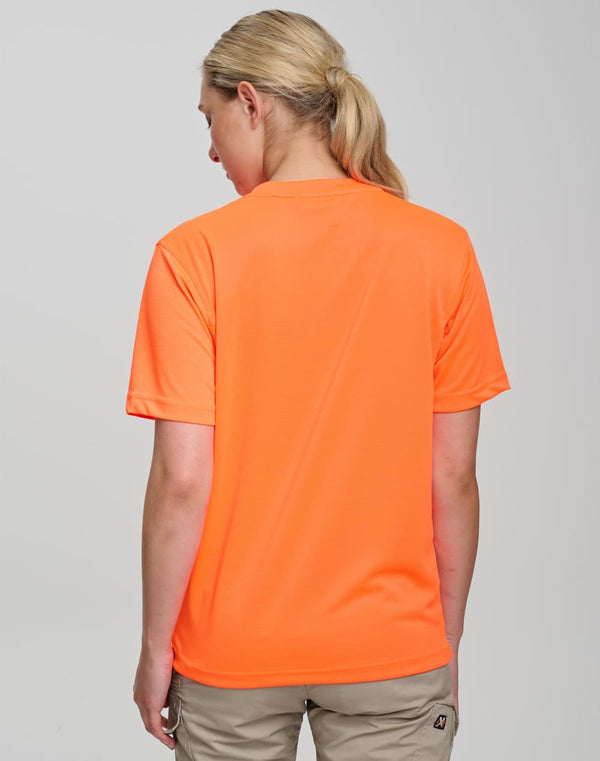 AIW Hi Vis Mini Waffle Safety Tee Unisex [53-SW39]