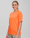 AIW Hi Vis Mini Waffle Safety Tee Unisex [53-SW39]