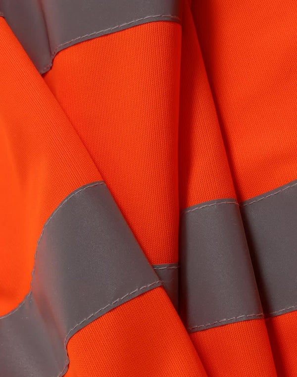 Hi Vis Safety Vest With Shoulder Reflective Tapes [53-SW43]