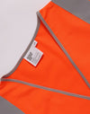 Hi Vis Safety Vest With Shoulder Reflective Tapes [53-SW43]