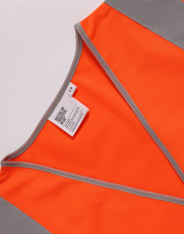 Hi Vis Safety Vest With Shoulder Reflective Tapes [53-SW43]