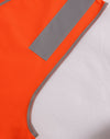 Hi Vis Safety Vest With Shoulder Reflective Tapes [53-SW43]