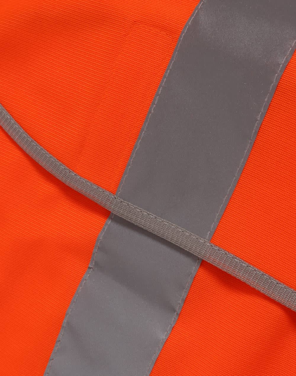 Hi Vis Safety Vest With Shoulder Reflective Tapes [53-SW43]