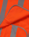 Hi Vis Safety Vest With Shoulder Reflective Tapes [53-SW43]