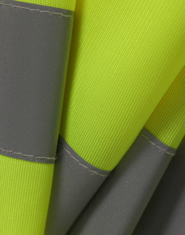 Hi Vis Safety Vest With Shoulder Reflective Tapes [53-SW43]