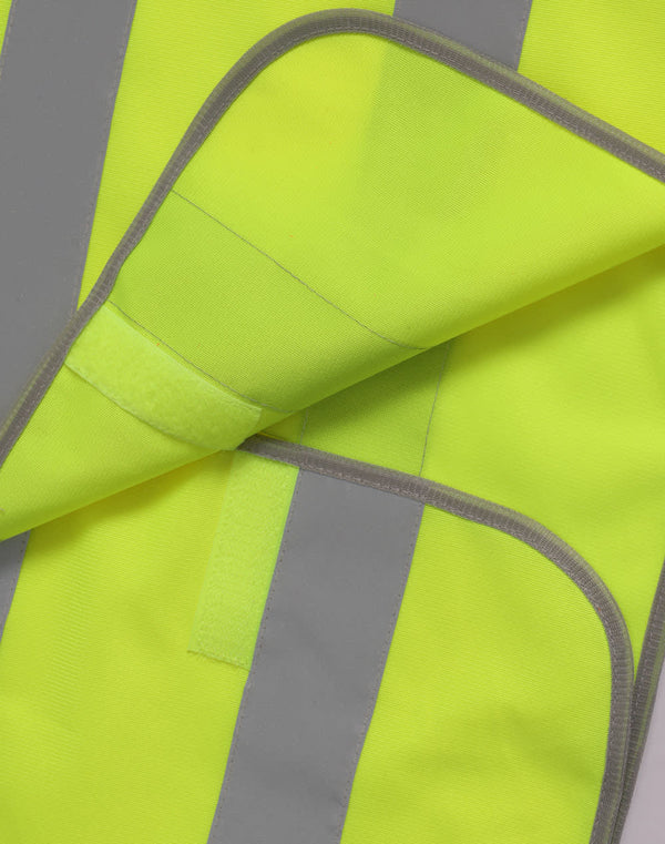 Hi Vis Safety Vest With Shoulder Reflective Tapes [53-SW43]