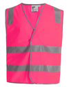 Hi Vis Safety Vest With Shoulder Reflective Tapes [53-SW43]
