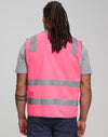 Hi Vis Safety Vest With Shoulder Reflective Tapes [53-SW43]