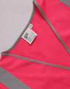 Hi Vis Safety Vest With Shoulder Reflective Tapes [53-SW43]