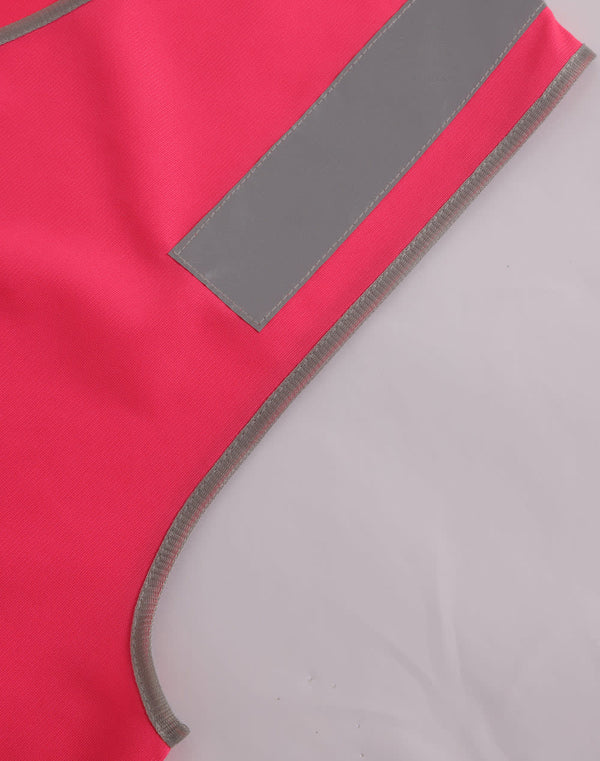 Hi Vis Safety Vest With Shoulder Reflective Tapes [53-SW43]