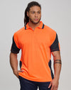 AIW Alliance Short Sleeve Safety Polo   Unisex [53-SW71]