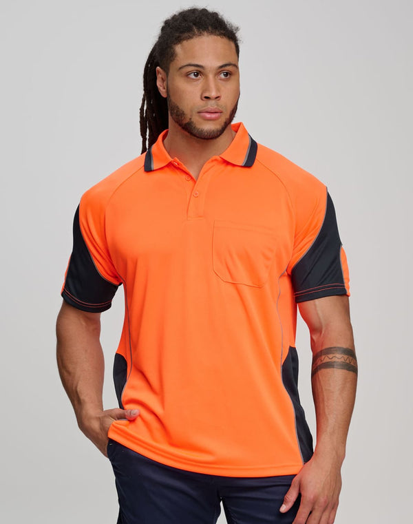 AIW Alliance Short Sleeve Safety Polo   Unisex [53-SW71]