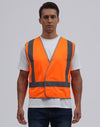 HiVis X Back Safety Vest with Tail [53-SW72]
