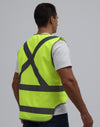 HiVis X Back Safety Vest with Tail [53-SW72]