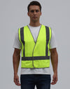 HiVis X Back Safety Vest with Tail [53-SW72]