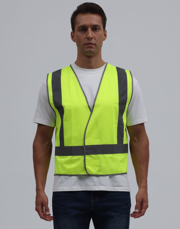 HiVis X Back Safety Vest with Tail [53-SW72]