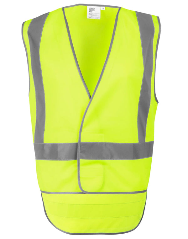 HiVis X Back Safety Vest with Tail [53-SW72]